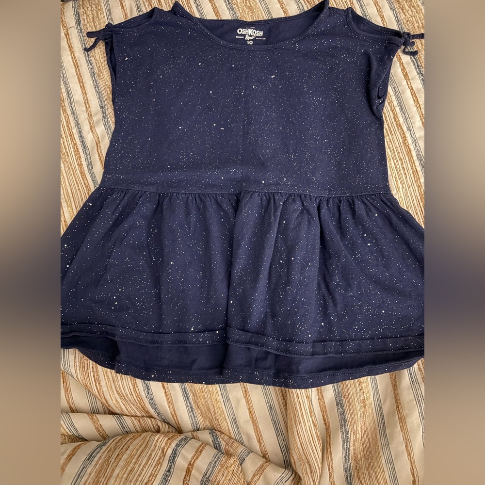 OshKosh B'gosh Navy Star Print Top